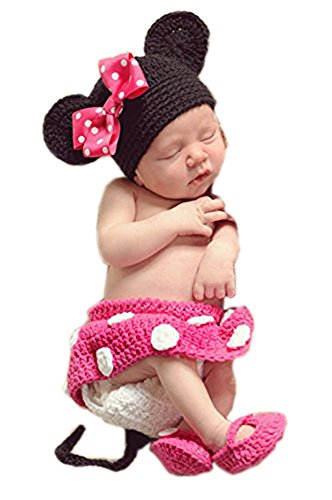 Pinbo Baby Girls Photography Prop Cute Knitted...