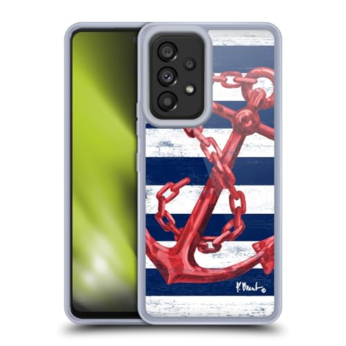 Funda Samsung Galaxy A53 5G 2022 Paul Brent ancla rojo náutico gel