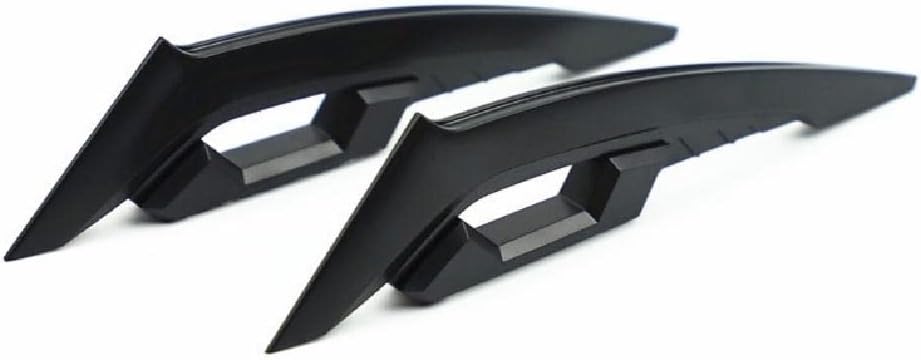 Motorcycle Modification Accessories Universal Winglet Aerodynamic Spoiler Wing Self-Adhesive Sticker Decoration 1 Pair