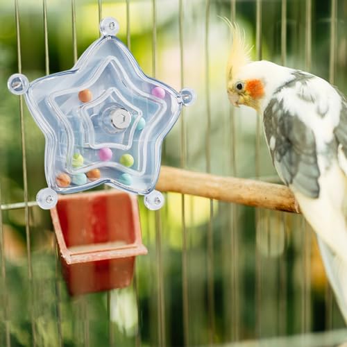 Conure Spielzeug zur Bereicherung von Vögeln, Spielzeug für Wellensittiche, Spielzeug für Papageien, sicheres Haustierzubehör für Aras, Hunde, Hunde