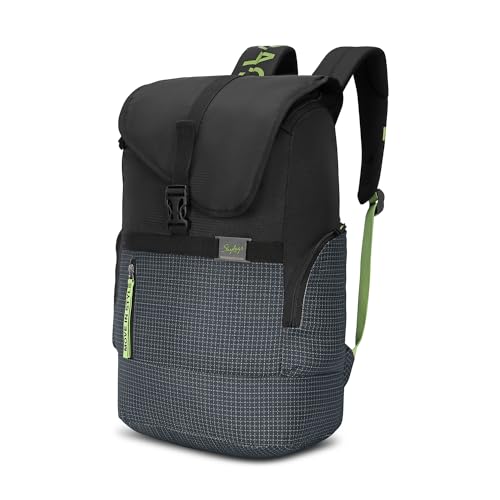 Image of Skybags Grad Pro 01 25 Litre 1 Compartment Laptop Backpack Black