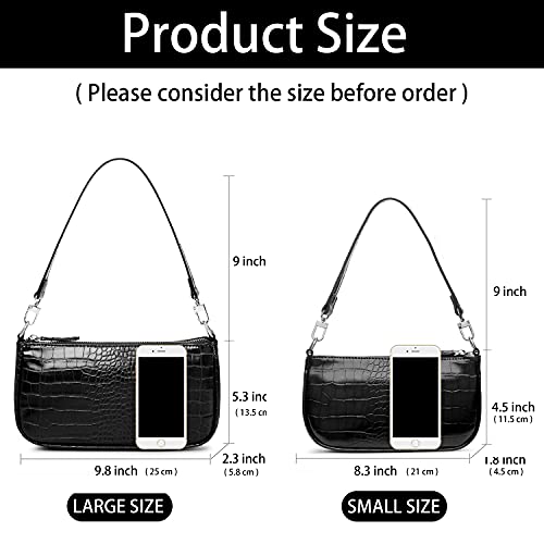 Image of lapsting Women Small Shoulder Bag Mini Purse Womens Crossbody Clutch Purses 90s Y2k Bags