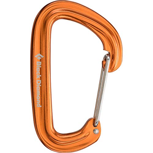 Black Diamond Neutrino Carabiner - BD Orange