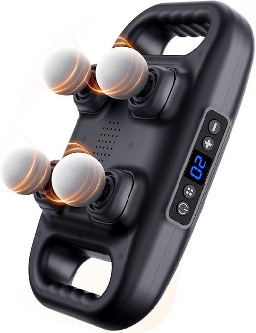 トイガン masaz 4-Headed Massage Gun : Amazon.in: Health & Personal Care