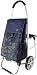 Chariot de Courses Portable Chariot de Courses léger Grande capacité Pliable avec siège Voiture Push-Pull pour Personnes âgées (Couleur : Bleu) (Couleur : Couleur café) ZZYYLLYZ