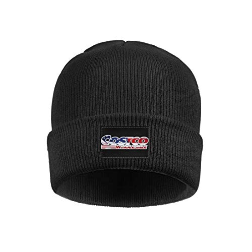 coolgood Womens Mens Beanie Hats Costco-Wholesale-3D-effect-American-flag-logo-stock-price- Knit Ski Cap