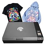 DHMYDPDZ Tragbarer A3-DTF-Drucker mit Doppelheizung, Temperatur- und Zeitregelung von 0-200 °C, DIY-Trockenofen für Bekleidungsplatten, DTF-Mehrfarben-Textildrucker, für Agrar- und Industriefolien