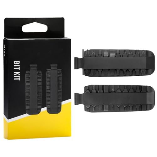 Kit d'embouts 21 outils de poche Domary en acier dur à double extrémité pour pinces multifonctions