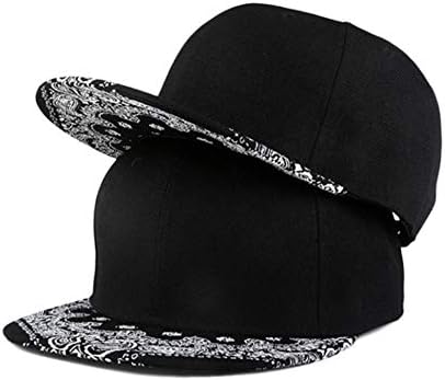 Trucker Hat Fashion Mens Women Snapback Hats - Flat Bill Brim Hat Adjustable Baseball Cap - Image 5