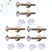 Gadpiparty 12pcs Toilet Tank Bolt Kit Expandable Screws Wc Tool Toilet Accessories No Damage Installation