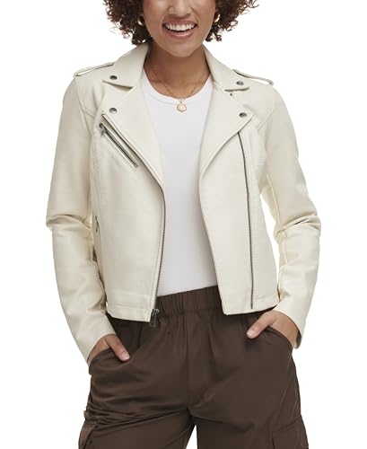 Image of Levi's Women's Classic Faux Leather Moto Jacket Coat