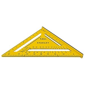Stanley STA46011-TB STA46011 Dual Quick Square 300mm (12in) 12″ Bi, Multi-Colour