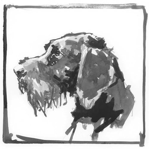 Image of German Wire-Haired Pointer Poster Print - Cartissi (24 x 24)