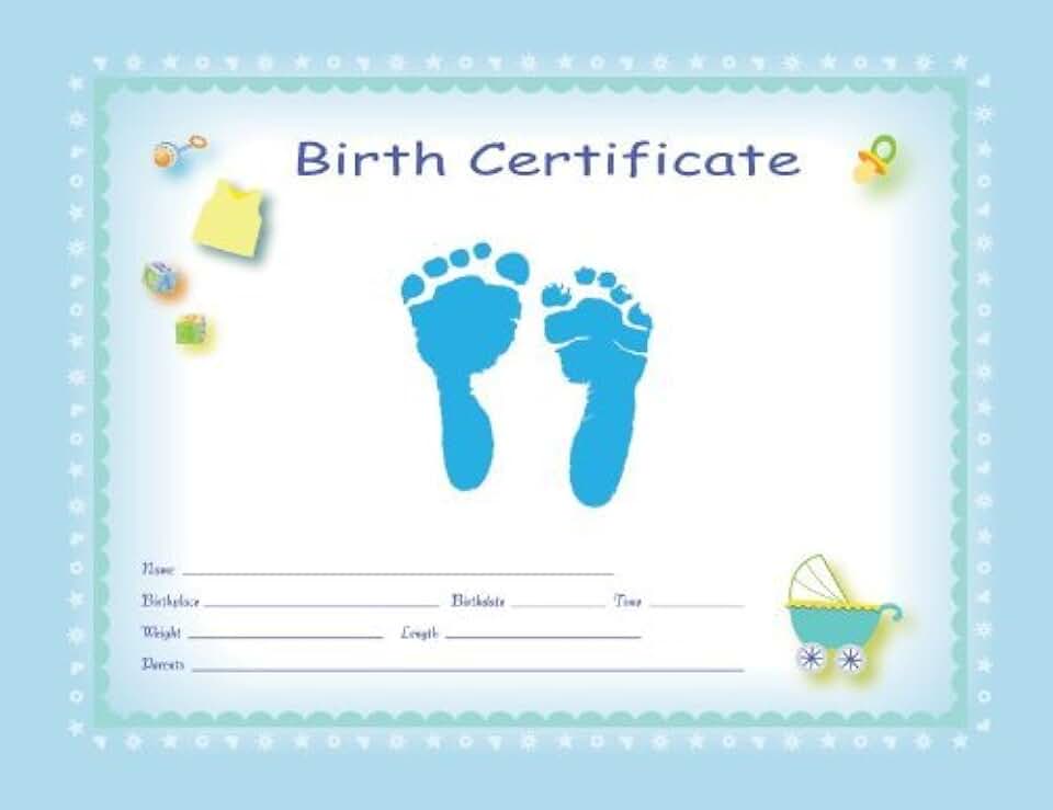 свидетельство о рождении для реборна