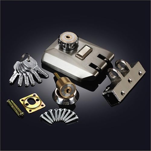Verrou de porte coulissante double action pour éliminer les risques d'effraction