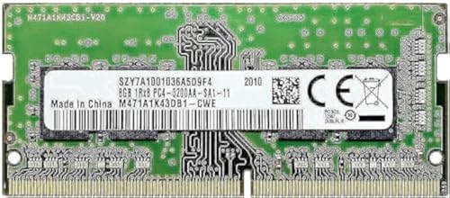 Image of 8GB DDR4 3200MHz SODIMM PC4-25600 CL22 1Rx8 1.2V 260-Pin SO-DIMM Laptop Notebook RAM Memory Module M471A1K43DB1-CWE
