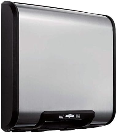 Bobrick 7128115V TrimLine ADA Automatic Hand Dryer 115V 1725 Watts Stainless Steel/Black