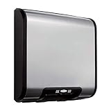 Bobrick 7128115V TrimLine ADA Automatic Hand Dryer 115V 1725 Watts Stainless Steel/Black
