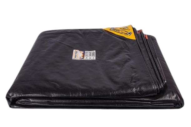 Image of DECO TARP TRUST Heavy-Duty Waterproof Tarpaulin, 250 GSM, UV Resistant, Multi-Purpose Cover for Trucks, Agriculture, Bike, Pond Size (30X18)