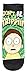Hyp Rick and Morty Wubba Lubba Juniors/Womens 5 Pack Ankle Socks