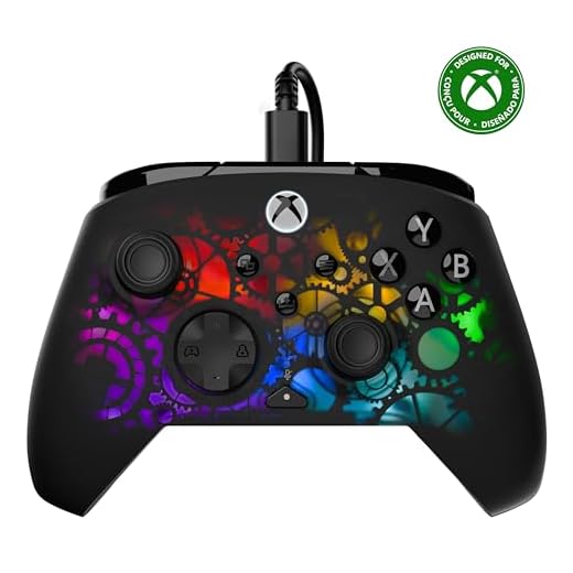 Turtle Beach Afterglow Ignite Time Machine Wired RGB Gaming Controller für Xbox und PC - RGB anpassbar, zuweisbare Tasten, 3m Kabel, Offiziell Lizenziert von Xbox