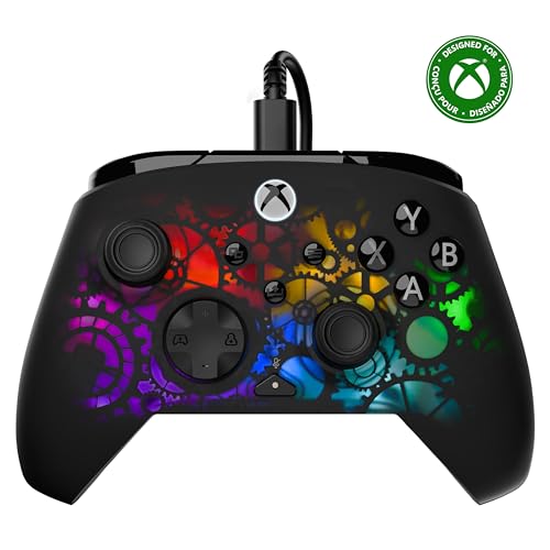 Turtle Beach Afterglow Ignite Time Machine Wired RGB Gaming Controller für Xbox und PC - RGB anpassbar, zuweisbare Tasten, 3m Kabel, Offiziell Lizenziert von Xbox