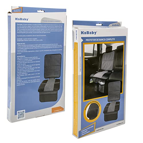 Protetor de Banco Inteiro KaBaby Cinza