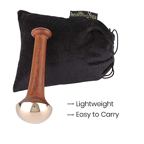 Soulgenie Bronzlift Kansa Face And Foot Massager - Ayurvedic Benefits Of Bronze - Restoring Luster Through Detoxification (Small) #TOP5