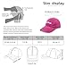 Pull Out Cool Hats for Men Fashionable Hats for Mens Breathable Caps Sun Cap Pomegranate Red