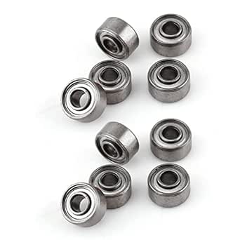 Roulements,10Pcs 6003-2RS Roulements Rigides à Billes en Acier