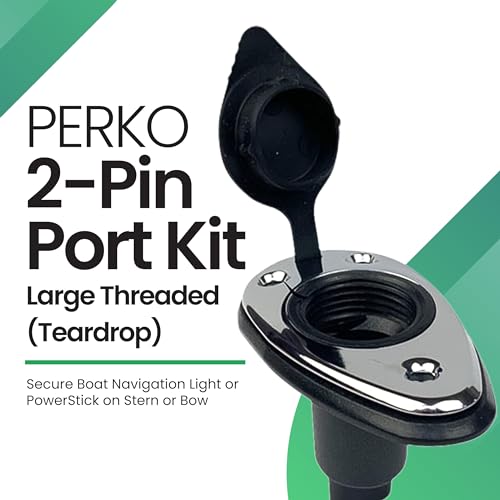 Kit de port fileté YOLOtek Perko Grand format pour caméra de bateau - 2