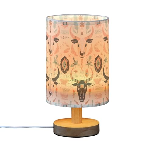 Lámpara de Mesa de Noche Infantil con Patrón Boho miniatura 2