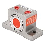 Pneumatic Vibrator, Inlet Outlet G1/8in Pneumatic Oscillator 304 Stainless Steel Corrosion Resistance Quiet Running Practical for Factory