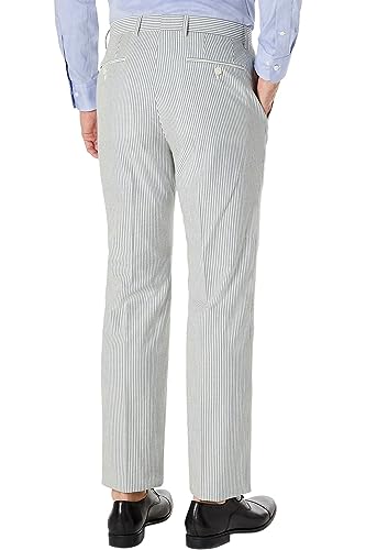Lauren Ralph Lauren Mens UltraFlex Classic-Fit Striped Pants Blue 34 x 302