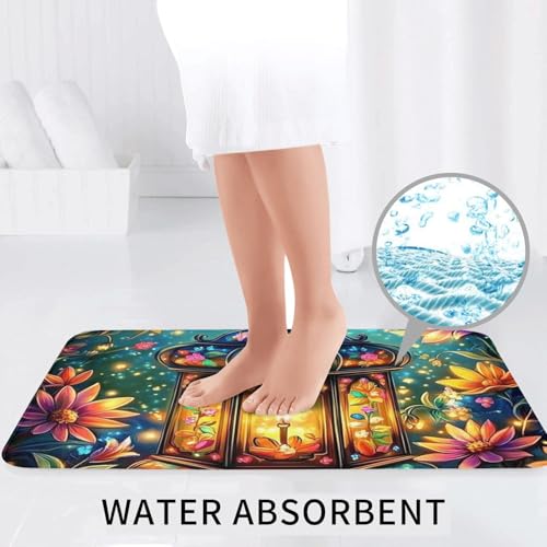 Funda para asiento de inodoro y alfombrilla de baño de microfibra suave set 7