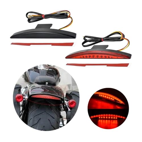 Feu arrière LED de frein moto pour Breakout FXSB 2013-2017
