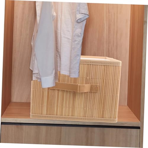 Panier à linge pliable tissé Cabilock grand bac de rangement - 4