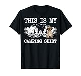 Chien Shih Tzu de feu de camp C'est mon camping T-Shirt