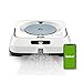 Robot laveur de sols connecté iRobot® Braava jet m6134 - spray précis - Lavage ou balayage à sec - Compatible Roomba 900, i, s et j, assistants vocaux - ménage ciblé - Recharge et reprise du travail