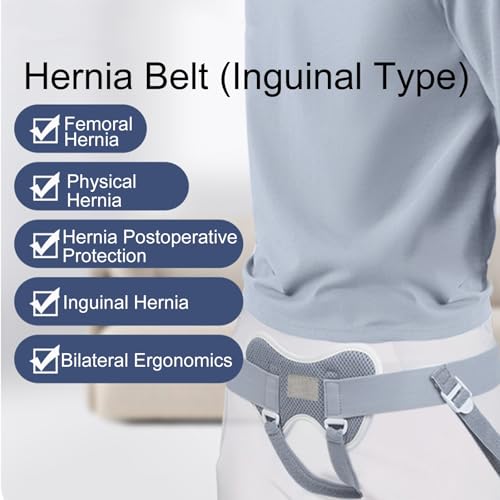 Faja para Hernia Inguinal para Hombre con Almohadillas Ajustables miniatura 5