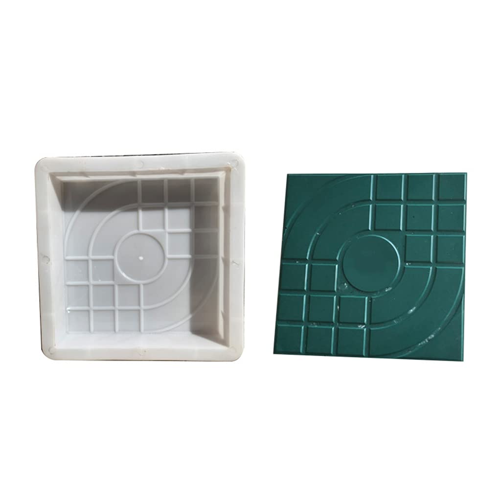 Stampi in silicone, per creare vialetti, fai da te, mattoni, cemento, pietra, stampo quadrato per lastre, patio, giardino, prato, pavimentazione, vialetto, strada