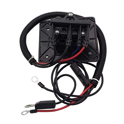 10L0L 602529 Golf Carts Charger Receptacle for EZGO RXV & 48V TXT
