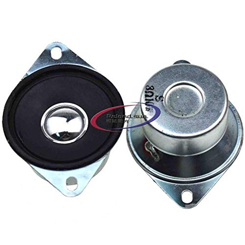 Reland Sun 2PCS 2 Inch 52mm 8 ohm 10W Hi-Fi Subwoofer Speaker Audio Super Bass Woofer Loudspeaker DIY