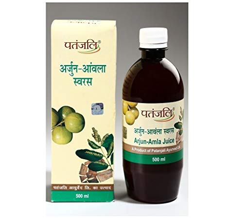 Patanjali Ayurveda Arjun-Amla Juice 500 ml (Pack of 2)