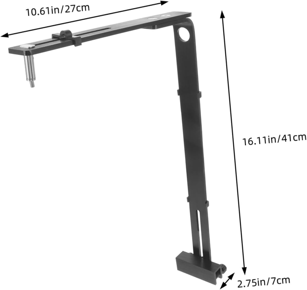 HANABASS 2pcs Fish Tank Light Stand Bracket for Aquarium Lighting Sturdy Support for Fish Tanks Easy to Install Compatible