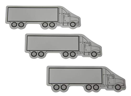 Set de 12 imanes refrigerador camion semi marca Novel Merk miniatura 4