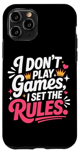 I DON'T PLAY GAMES I SET THE RULES �X�}�z�P�[�X iPhone 11 Pro �p