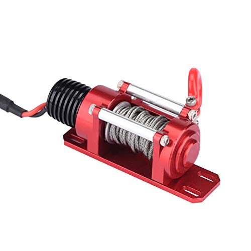 Winch Eléctrico Metalico para RC 1:10 Escala miniatura 2