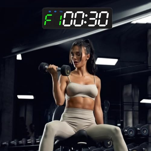 Temporizador digital portátil para entrenamiento y fitness miniatura 2