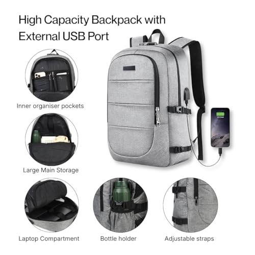 Image of Impulse Premium Laptop Backpack Collection | Office, Travel, College & Business Backpack for Men & Women | Water Resistant Laptop Bag Fits Up to 16 Inch Laptop